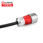 Waterproof Welding Cable Power Connector DH20 9 Pin M20 Quickly Bayonet 5A