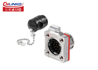 Cnlinko 5A M20 12 Pin Waterproof Circular Connectors IP67 IP68 Fast Locking UL Approved