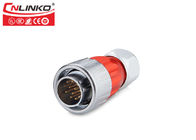 DH20 12 Pin   IP67 Signal  Waterproof Plug Connector 5A 12 Pin  For Coding And Marking Equipment