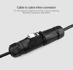 External  Waterproof Cable Connector  , Bike  2 Pole Waterproof Connector  UL Approved