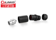 3 Pin Terminals Waterproof Electrical Cord Connectors Cnlinko YA-20 For Led Spot Lighting