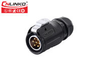 M20 7 Pin IP67 Waterproof Automotive Wire Connectors Quick Lock CNLINKO Outdoor Led Strip Lighting