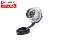 Cnlinko Outdoor Push Pull Waterproof 7Pin Butt Joint M20 Connector