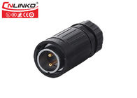 2 Pin 20A Current Rating Female Male Connector Push And Pull With UL Approval