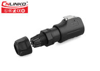 LED Lighting Cnlinko M12 3A 2 Pin Waterproof Connector Plug
