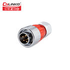 5 Pin Cnlinko M20 500V 12A Male Plug Connector