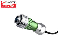 CNLINKO DH24 Fiber Waterproof Power Connector UL94-V0 Circular Power Connector