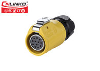 12 Pin Connector Waterproof Male Female Circular Power Connector M20