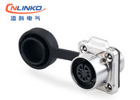 5 Pin IP65 18AWG Male Female Power Connector 3A IP67 Cnlinko M12