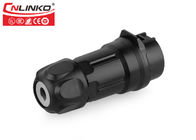 M16 4 Pin PBT Plastic Outdoor Waterproof Connectors Cnlinko 10A For Led Lighting