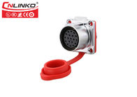 19 Pin Dc Plug Waterproof Panel Connector CNLINKO Electric Bike