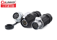 Cnlinko Waterproof M20 Cable Connector 5Pin Electric Aviation Wire Connectors