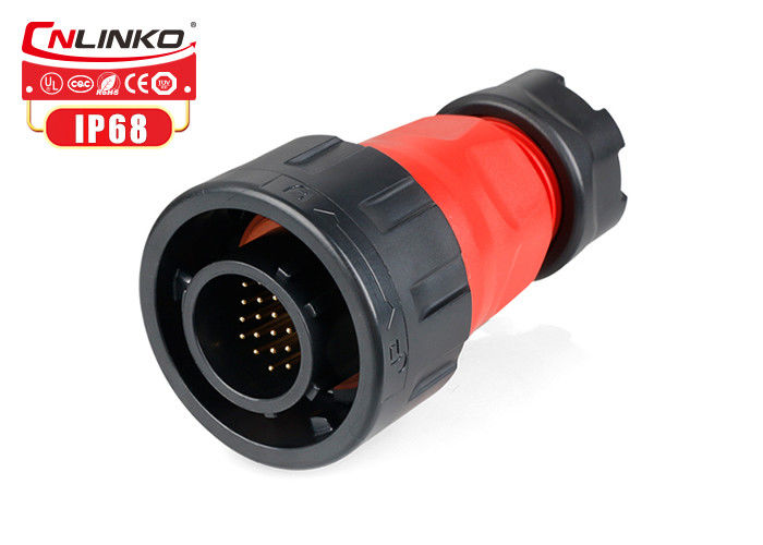 10AMP Ip65 Waterproof Impermeable Connector 12V 5 Pin Linko YM-20-C05PE
